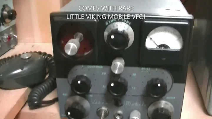 Johnson Viking Mobile Transmitter  & RARE VFO ! -  W6WUH
