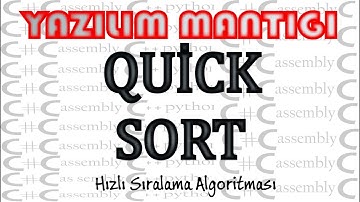 Quick Sort (Hızlı Sıralama Algoritması) (C dili üzerinde)