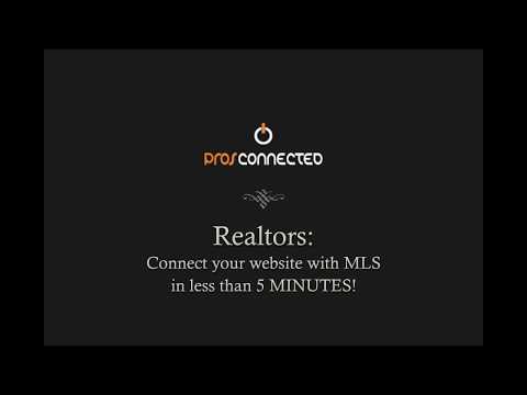 Realtors: Connect your website to MLS in less than 5 Minutes!