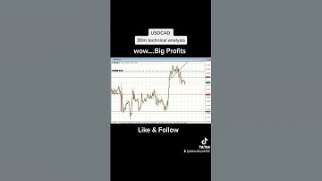 USDCAD best strategy 30m Technical Chart Analysis KFTrading#kftrading #fypシ #fyp #forex