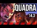 Darius vs ksante top  805 quadra legendary  kr challenger  143