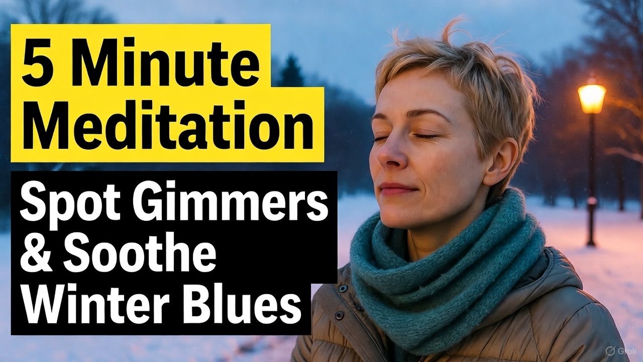 5 Minute Morning Meditation: Retrain Your Brain to Spot Glimmers and ... - Retrain Your Brain Meditation