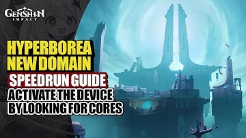 Hyperborea Domain Speedrun Guide (Activate The Device) | Luna III Archon Quest | Genshin Impact 6.2