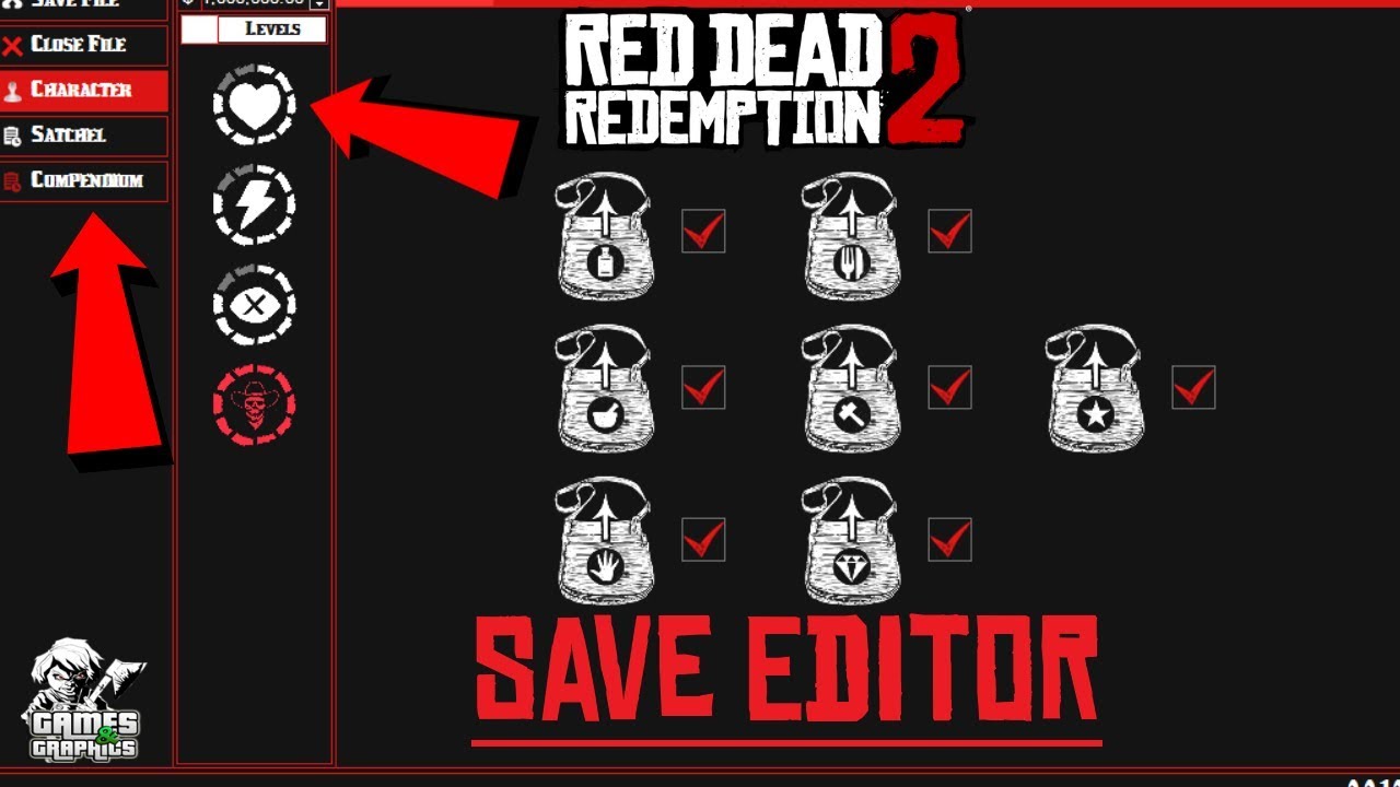 "Red Dead Redemption Save Editor" (RDR2) (PS4) - YouTube