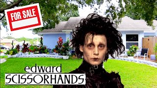 INSIDE For Sale EDWARD SCISSORHANDS House & Neighborhood 30 Years Later