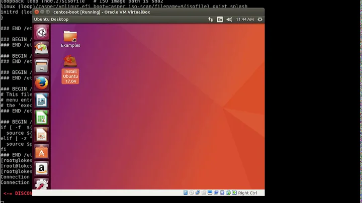 How to boot Ubuntu live using ISO image