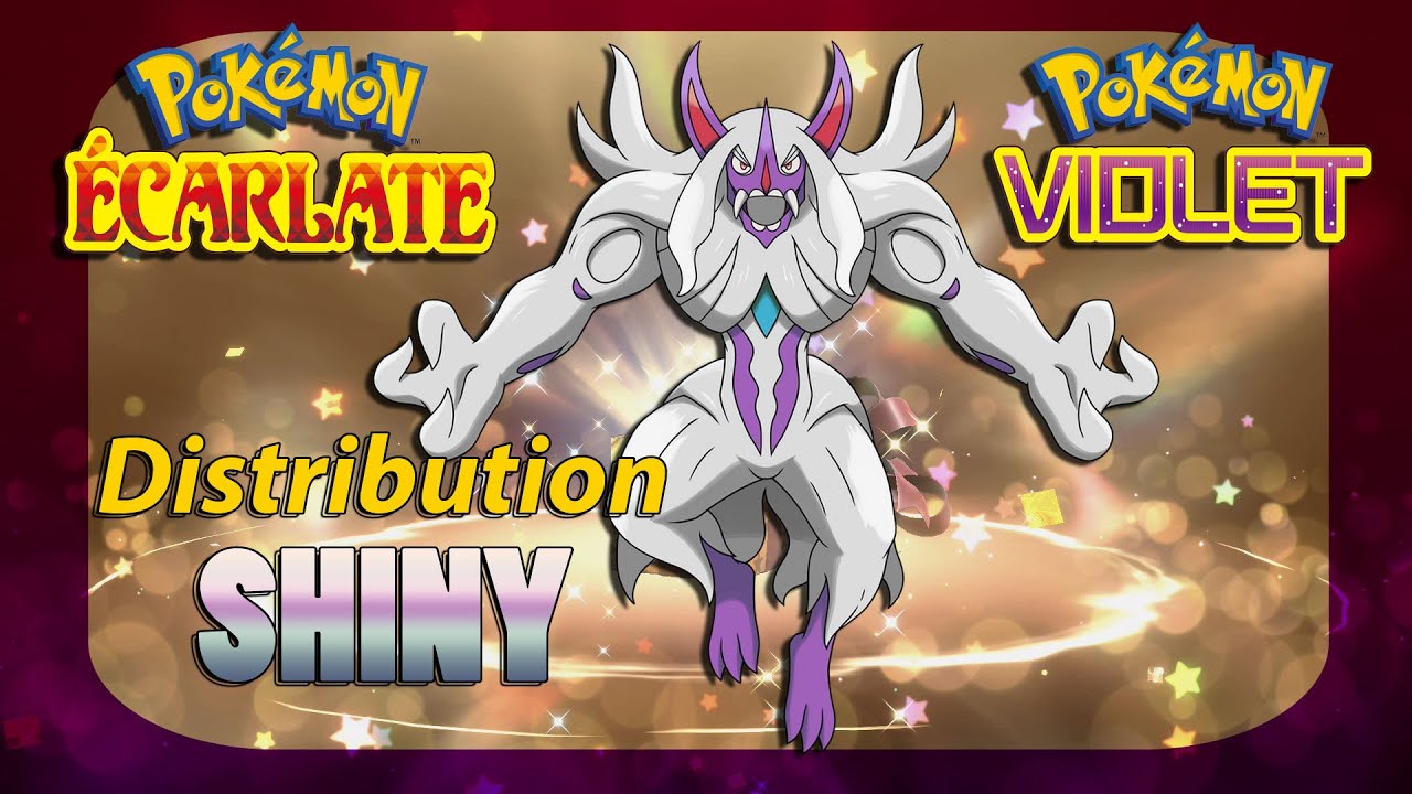 Cadeaux Mystère : Angoliath SHINY Strat offert - Pokémon écarlate et ...