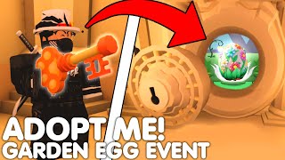 🥚HOW TO GET NEW GARDEN EGG KEY AND OPEN THE VAULT IN ADOPT ME!😱GARDEN EGG EVENT! ROBLOX