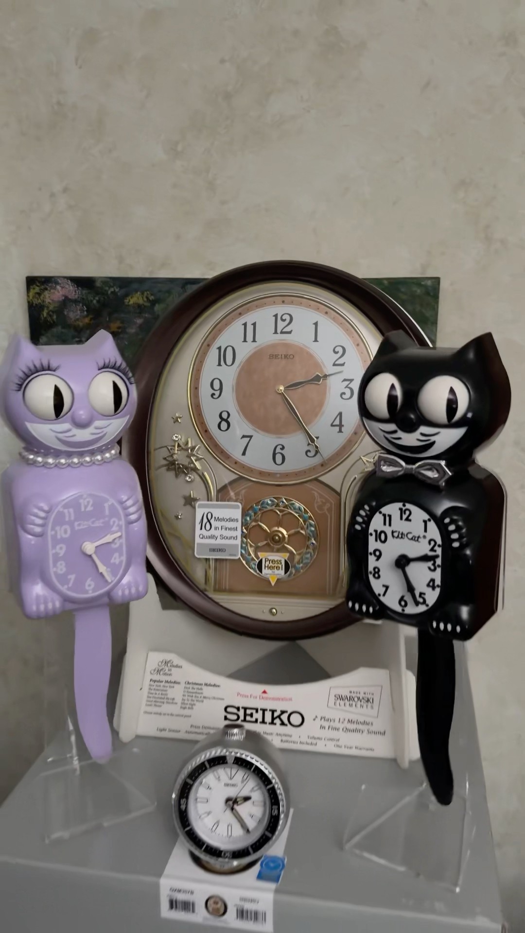 Westminster Chime” on SEIKO's QXM357BRH “Warm Summer Stars