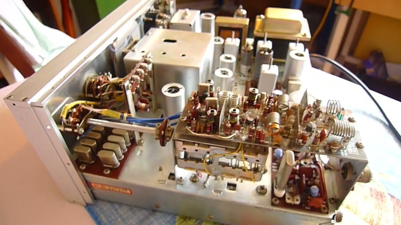 YAESU/八重洲無線 FRDX-400修理済通電確認 CLEANED YAESU FRDX 400 - YouTube