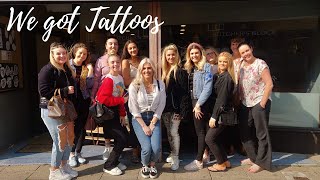 We got TATTOOS!!