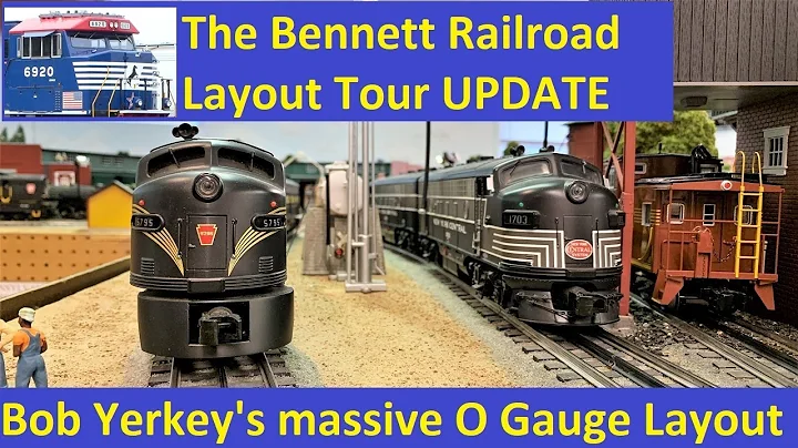 Layout Tour UPDATE: Bob Yerkey's Massive O Gauge M...