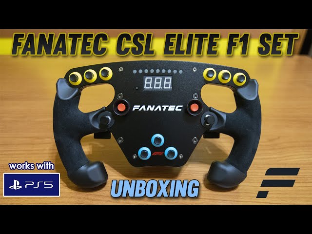 COMPATIBILE CON PS5! - Unboxing Fanatec CSL Elite F1 Set 