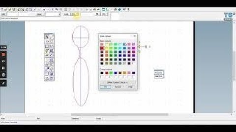 2D CAD work: Techsoft Design V3 programme, how to use the tools. Part 1