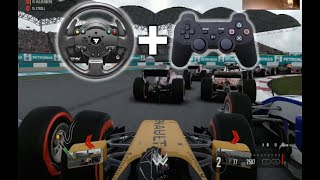 F1 codemasters & Project Cars 2 Pro MANOEUVRES (Thrustmaster TMX+Gamepad)