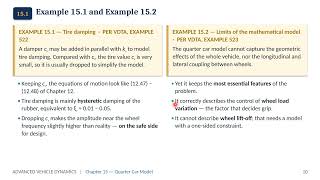 Advanced Vehicle Dynamics | Ch.15 Lecture (Part 4/27) — Examples 15.1–15.3 — Optimization History
