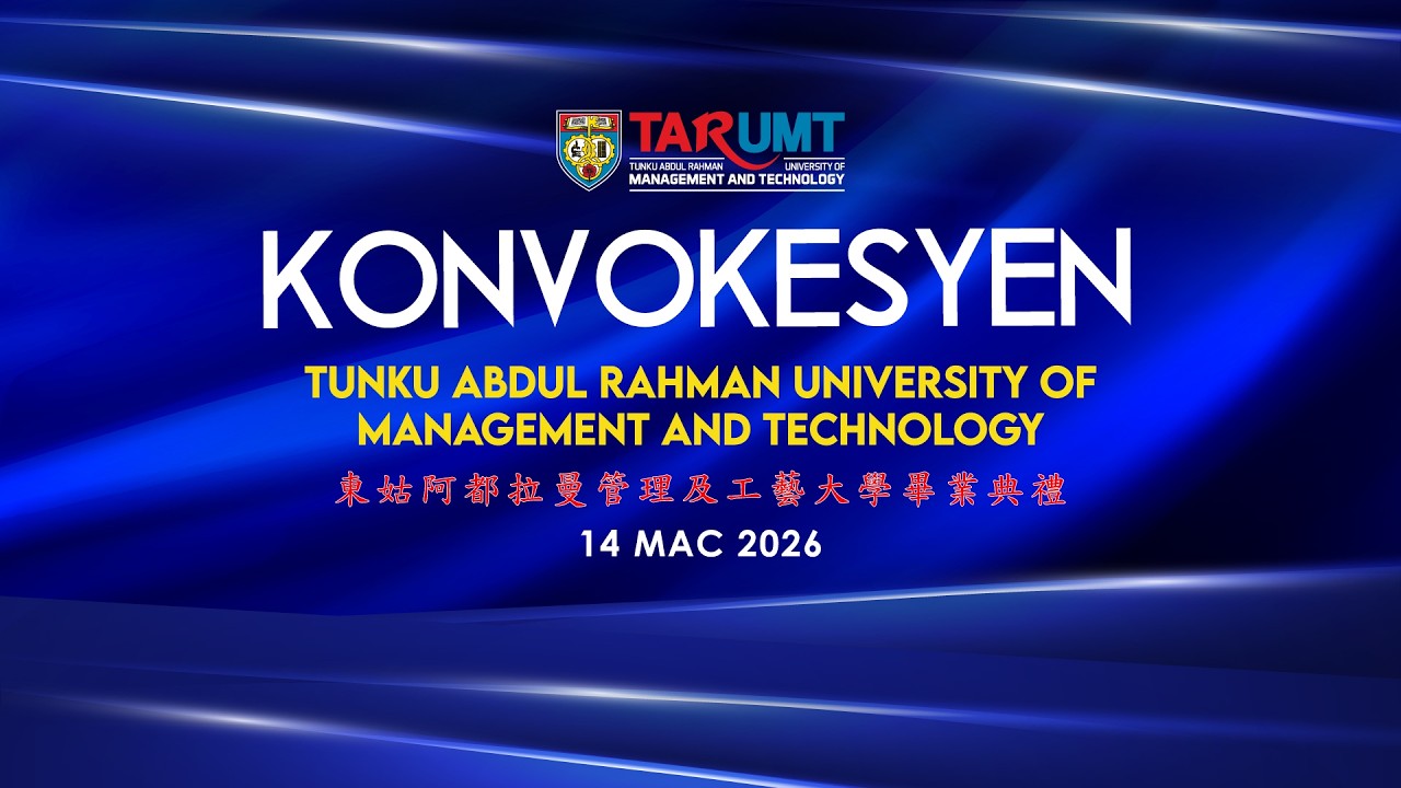 [LIVE] TAR UMT Convocation (Johor Branch) 14 March 2026 - YouTube