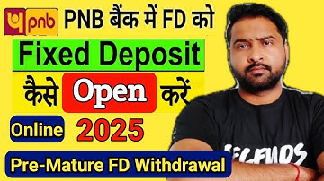 How To Open Fixed Deposit (FD) In PunjabNational Bank | Pnb Fd Online In Pnb One Technical prabal