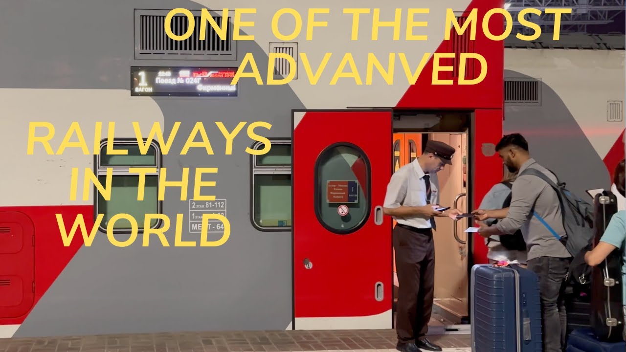 One of the most advanced railways in the world. 4k video - YouTube