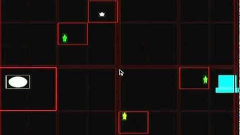 OpenGL UI / StarFall Demo - BSP Collision Detection Algorithm Demo