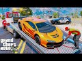 Tow Truck Ends Crazy Police Chase In GTA 5!