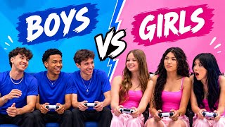 Girls Vs Boys Every Color Dream Sleepover 🔥💕#salishmatter@salishmatter @jordanmatter