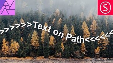 TEXT on PATH explained - Affinity Photo Tutorial