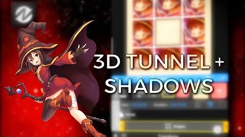 Nodevideo Tutorial: 3D Tunnel + Shadows | AE inspired