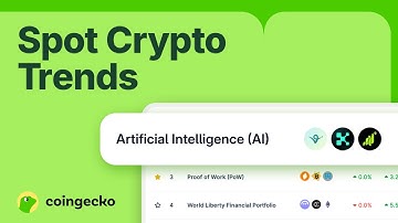How to Catch Crypto Narratives Early Using CoinGecko