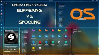 Buffering and Spooling, Difference between Buffering and Spooling