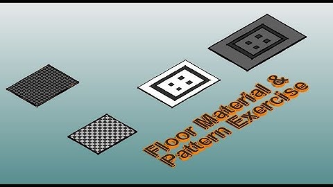 Everyday Revit (Day 432) - Floor Material / Pattern and more