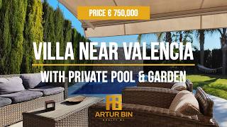 👉VILLA FOR SALE: A Beautiful Oasis Just 25 Minutes From Valencia