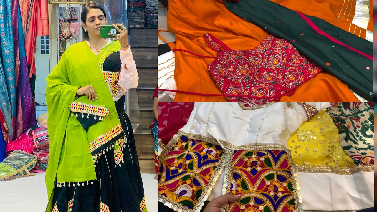 Navratri Lehanga choli collection in Ratanpole (Ahmedabad)..😍 || Divyani Malviya Vlog ||