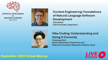 [Virtual Meetup] Artificial Intelligence and Machine Learning Malaysia Sept 2025 Meetup