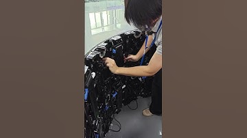 Quick curved LED cabinet installation #ledvideowall#ledscreen #leddisplay #eagerled #ledfactory