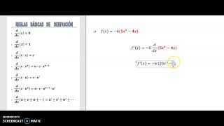 Derivadas por fórmulas (ejercicios 14-15)