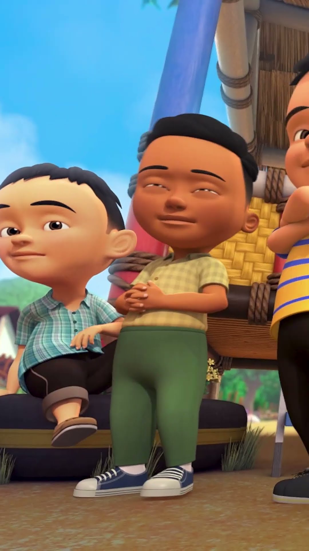 Upin \u0026 Ipin masuk SD #shorts #UpinIpin