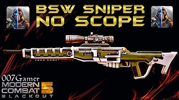 BSW GAMEPLAY || IPhone 7 Modern Combat 5