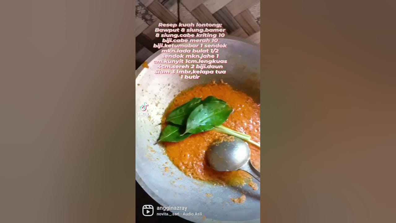 resep kuah lontong Medan enak dan gurih,