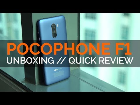 Pocophone F1 Unboxing and Quick Review