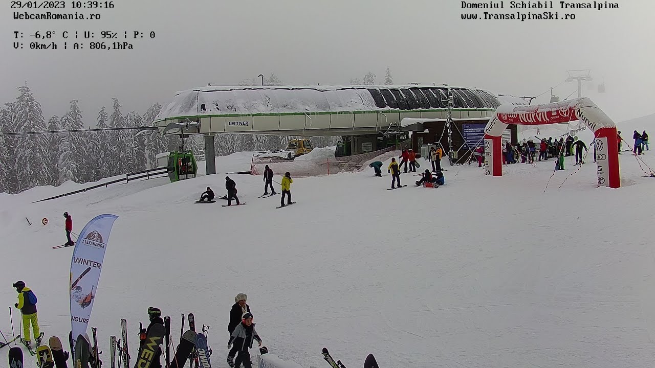 Domeniul Schiabil Transalpina Webcam Live HD