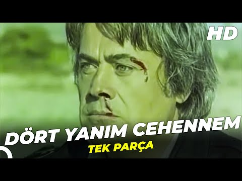 Dört Yanım Cehennem | Cüneyt Arkın Türk Filmi Full