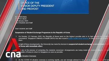 COVID-19: Singapore universities suspend exchange programmes to South Korea