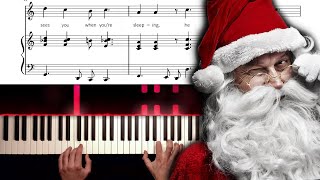 Santa Claus Is Comin' to Town - Piano Sheet Music