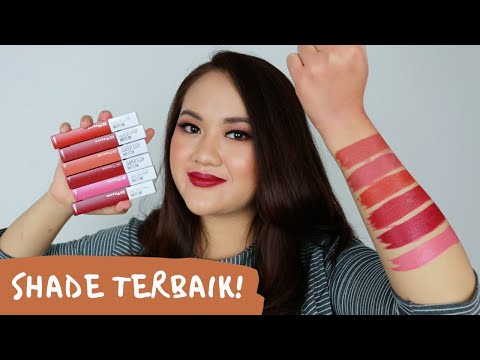 REVIEW + UJI KETAHANAN LIPCREAM MAYBELLINE SUPERSTAY MATTE INK NO 225 DELICATE ~ Ayil Aulia. 