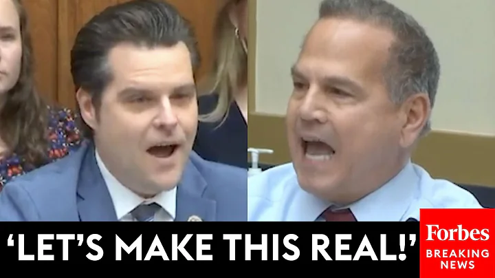 JUST IN: Matt Gaetz Amendment Causes Massive Debat...