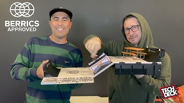 Tech Deck x Berrics Transforming Skate Park Fingerboard Set