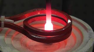 test1 Braze steel assemblies using copper rings as alloy pulse power on off