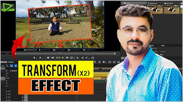 How TO Use Transform(x2) Effect In Edius 8/9/X || Edius Me Layout Effect Kaise Lagaye || #ediuspro