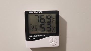 changing HTC-1 thermometer from Celsius to Fahrenheit